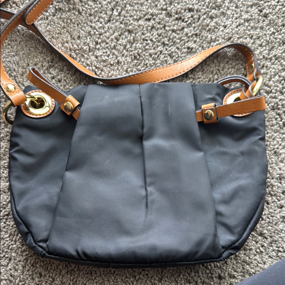 Stylish Vince Camuto Black and Tan Women's Bag